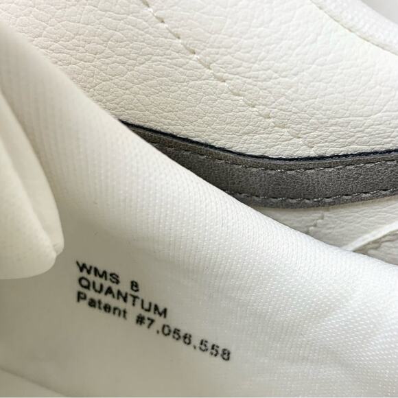 Dolce Vita Quantum Grey White Sneakers Size 8 Shoes NEW - Picture 11 of 14